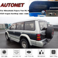 AUTONET สำรองกล้องมองหลังสำหรับมิตซูบิชิปาเจโร V20 NL นิวเจอร์ซีย์ GLS เกวียน Hardtop 1991 ~ 1999 CCDNight Vision ที่จอดรถกล้อง