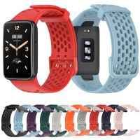 ♕♝ Silicone Wrist Strap For Xiaomi Mi Band 7 pro Smart Watch Replacement Accessories Bracelet Wristband For Mi Band 7 Pro Correa