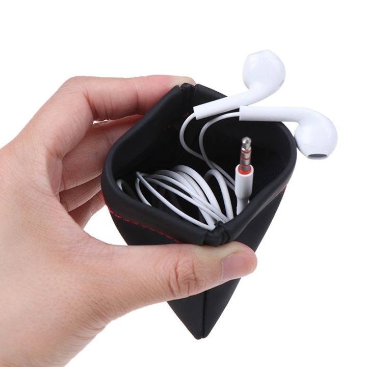 กล่องใส่สายป้องกันหูฟังกระเป๋าแข็งใส่หูฟัง-pu-แบบพกพาที่เก็บหูฟังขนาดเล็กยูเอสบีหูฟังอุปกรณ์หูฟัง