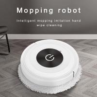 Mopping Robot Cleaner Sweeping Machine Dry Wet Mop 2 In 1 Washing Cloth For Floor No Vacuum Smart Mopping Robot Mopping Cleaner