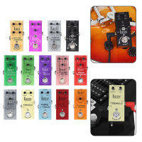 IRIN แบบพกพากีตาร์ผลเหยียบเต็ม Overdrive Distoration Delay คอมเพรสเซอร์ Vintage Effect Pedal All-Metal Shell Guitar Parts