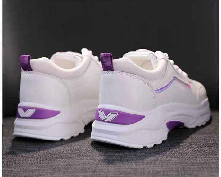 รุ่นใหม่-พร้อมส่งfu021-รองเท้าผ้าใบแฟชั่นผู้หญิง-รองเท้าผ้าใบสีขาว