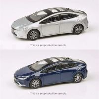 **Pre-Order** PARA 1:64 2023 Prius Cutting Edge Silver / Reservoir Blue Diecast Model Car