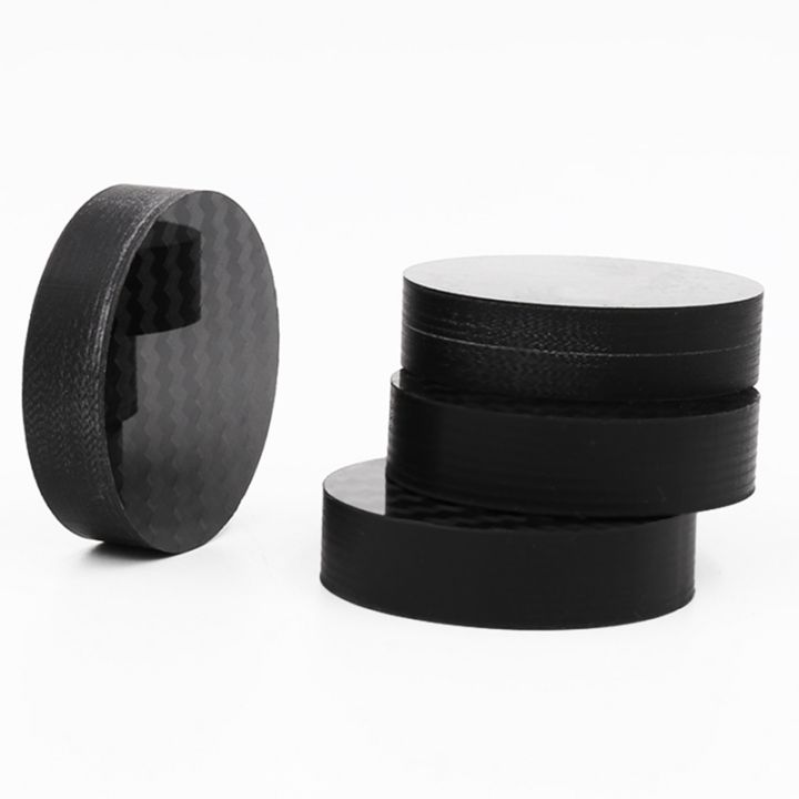 carbon-fiber-speaker-isolation-40x10mm-speaker-stand-feet-hifi-amp-accessory-parts-spikes-base-pad