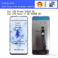 6.53นิ้ว LCD สำหรับ ZTE Blade V2020 5G จอแสดงผล LCD Touch Panel Screen Digitizer Sensor Assembly สำหรับ ZTE Axon 11 SE 5G 9000N