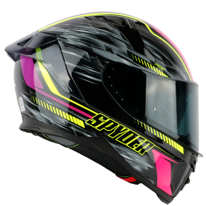 Spyder Full-Face Dual Visor Helmet FURY GD Series S1 | Lazada PH