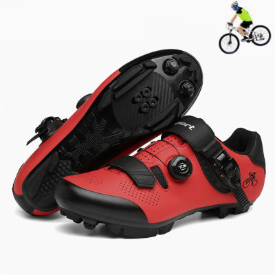 Mtb Cycling Shoes with Spd Cleat Men Mountain Bike Footwear Women Road Bike Boots Triathlon Flat Racing Bicycle Speed Sneakers