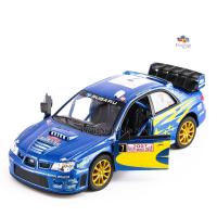 ProudNada Toys ของเล่นเด็ก โมเดลรถแข่ง ซูบารุ KiNSMART Subaru Impreza WRC 2007 KT5328