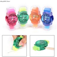 3 In 1 Pencil Sharpener Creative Wristwatch Modeling Pencil Sharpener With Eraser And Brush School Stationery Supplies