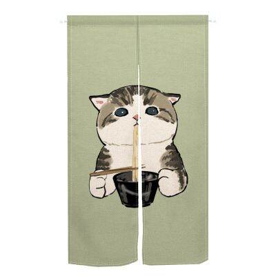 Fashion 2023 Nakakatuwa Cat Door Cute Louder Animal Nolan Door Decorative Louder Partition Louder Kitchen Entrance Louder Hanging Half Louder