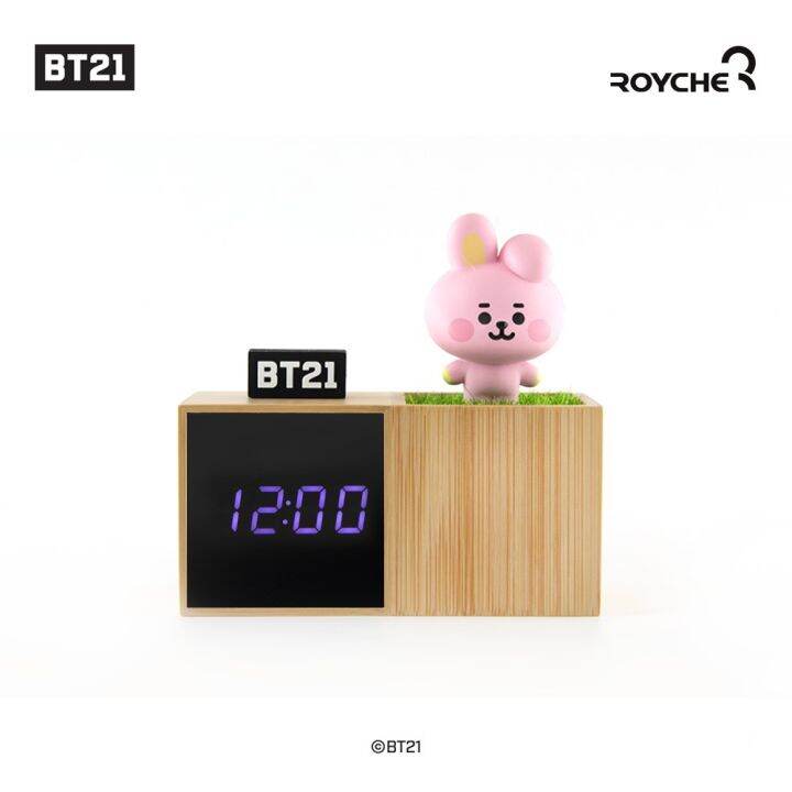 [BT21] BT21 Baby Digital LED Clock BTS BT21 OFFICIAL / Alarm Sound