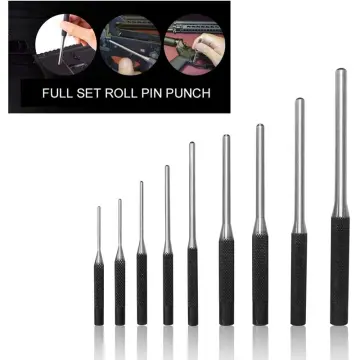 9-piece Set-up Punch Round Punch Pieces Roll Pin Punch Set Tool