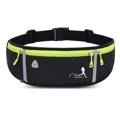 TANLUHU 0302 Unisex Outdoor Sports Waist Bag Close-fitting Stretch Fanny Pack Phone Pocket For Marathon Running Gym Running Belt