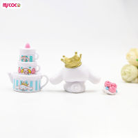 MSCOCO เครื่องประดับสำหรับปาร์ตี้วันเกิดลาย Cinnamoroll น่ารัก5ชิ้นแบบพกพาและน้ำหนักเบาของตกแต่งโต๊ะสำหรับห้องนั่งเล่นเรซินรูปปั้นนกสำหรับตกแต่งบ้าน