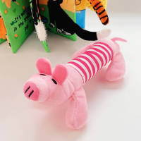 Flying Pig Pet Plush Toy Interactive Squeaky Pet Plush ตุ๊กตาของเล่นลดความวิตกกังวลเคี้ยวของเล่นสำหรับสุนัขแมว