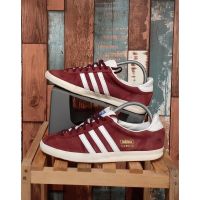 s06l5u8y0 Adidas Gazelle Maroon รองเท้าลําลอง สวมหุ้มข้อ สําหรับสตรี ขนาด 4025 ซม.