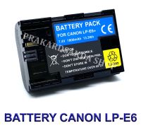 LP-E6 / LPE6 / LP-E6N / LPE6N แบตเตอรี่สำหรับกล้องแคนนอน Camera Battery For Canon EOS 5D,6D,7D,60D,70D,80D,90D,EOS R BY PRAKARDSAKDA SHOP