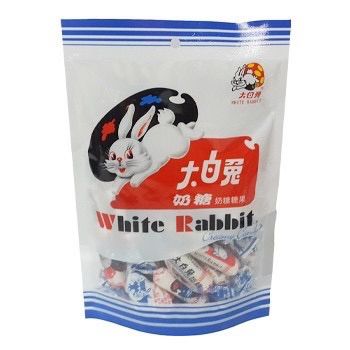 🍭🐰  ลูกอมนม กระต่ายขาว White Rabbit Candy 20 เม็ด 108g