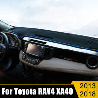 สำหรับโตโยต้า RAV4 XA40 2013 2014 2015 2016 2017 2018 RAV 4แผงควบคุมรถสีอาทิตย์ปกตราสารแพลตฟอร์มโต๊ะเสื่ออุปกรณ์เสริม