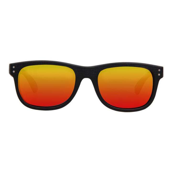 Spyder Lifestyle Eyewear Maddox 1 3S040 PZ (Black Frame/Mirror Red Lens ...