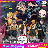 โมเดลดาบพิฆาต Demon Slayer Model Action Figures Kimetsu No Yaiba Tanjirou Nezuko PVC Toys Car Decoration ของขวัญปัจฉิม