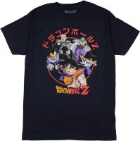 Dragon Ball Z Super Mens Inner Circle Character Group Anime T-Shirt