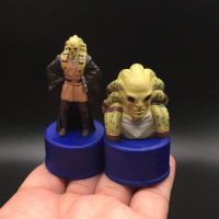 ฝาเป๊ปซี่ ฟิกเกอร์ โมเดล สตาร์วอร์  ตัวหายาก  2x Star Wars Pepsi  Bottle Caps Collection figure model KIT FISTO  Japan I