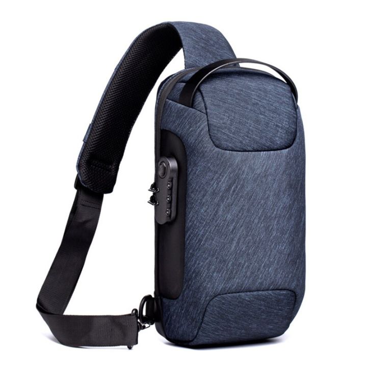 top-mens-anti-theft-crossbody-bag-with-password-lock-amp-usb-charging-system-waterproof-oxford-cloth-sports-chest-bag-dropshipping