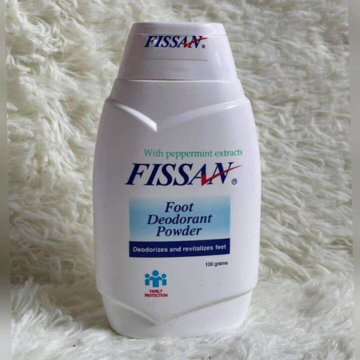 FISSAN FOOT DEODORANT POWDER 100g Lazada PH