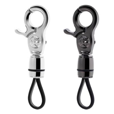 Trigger Snap Hooks Portable Fashionable Car Keyring Pendant Flexible Zinc Alloy Key Chain Clips Multi-use Belt Loop Key Holder Waistband Car Keychain for Pet Collars Leather belts gifts