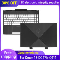 ใหม่เดิมแล็ปท็อปปกคลุมสำหรับ HP Omen 15-DC TPN-Q211ชุดแล็ปท็อปจอแอลซีดีปกหลังกรณีด้านบน Palmrest สีดำ