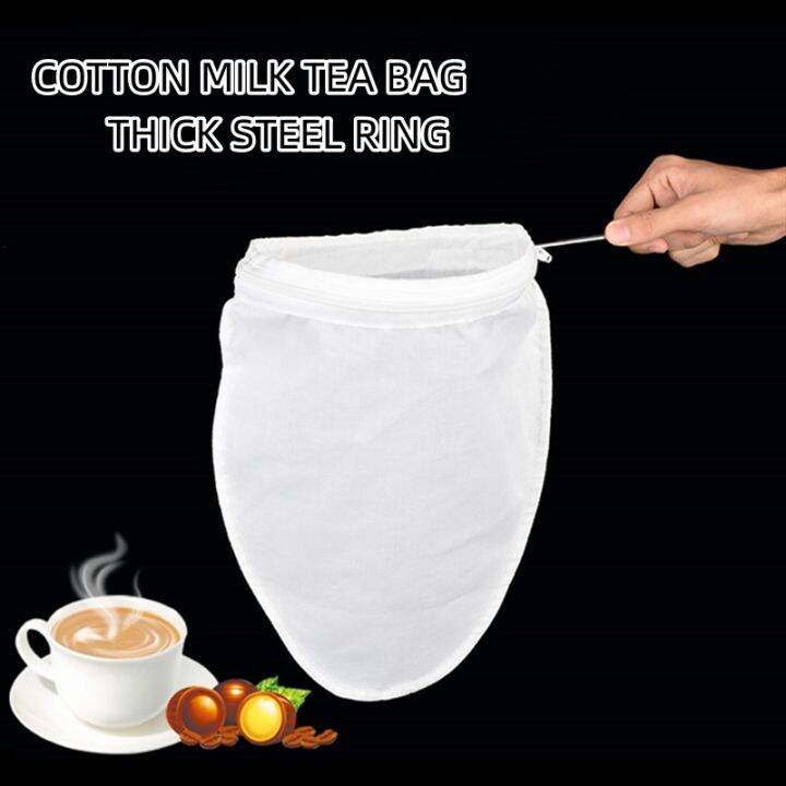 Coffee Juices Filter Cheese Mesh Cloth Reusable Nut Almond Milk