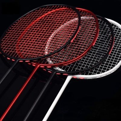 6U full carbon badminton racket Ultralight 72g racket Adult training Entertainment badminton single racket