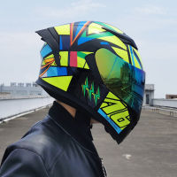 หมวกกันน็อค helmet motorcycle หมวกกันน๊อค  helmet rally male personality fresh locomotive road safety helmet