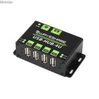 ฮับ USB คุณภาพอุตสาหกรรมขยาย4x USB 2.0พอร์ต USB-HUB-4U-NP Meimiao