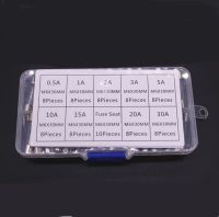 【jw】♝✽☌  72pcs/lot high quality Fast-blow Glass Fuses Blow Car Tube Assorted Amp 6x30mm