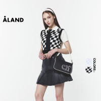 ALAND เสื้อกั๊ก CHUCK  รุ่น CHUCK CHECKERBOARD CROP KNIT VEST_KNIT VEST