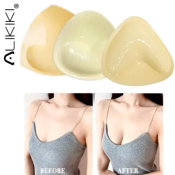 Silicone Adhesive Bra Pads Breast Inserts Push Up Sticky Bra Cups For  Swimsuits