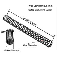 1Pcs Length 305mm Tension Expanding Spring Compression Spring Wire Diameter 1.2-3mm Outer Diameter 8-32mm