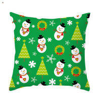 RET Pillowcase Cartoon Christmas Printed Cushion Cover Home Decor Cotton Linen Pillow Covers Sofa Cushions Pillow Cases