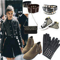 Xinyi3 100 ชิ้น/ล็อตกระเป๋า Studs Square Garment Spikes พีระมิด Rivets สี่ Claw เสื้อผ้ารองเท้าอุปกรณ์เสริม