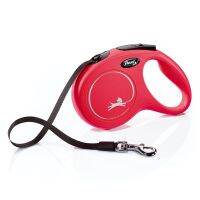 derZ441 ยอดฮิต - / FLEXI New Classic Retractable Dog Leash (เทป) สำหรับสุนัข X-Small To Large 10-26 Ft