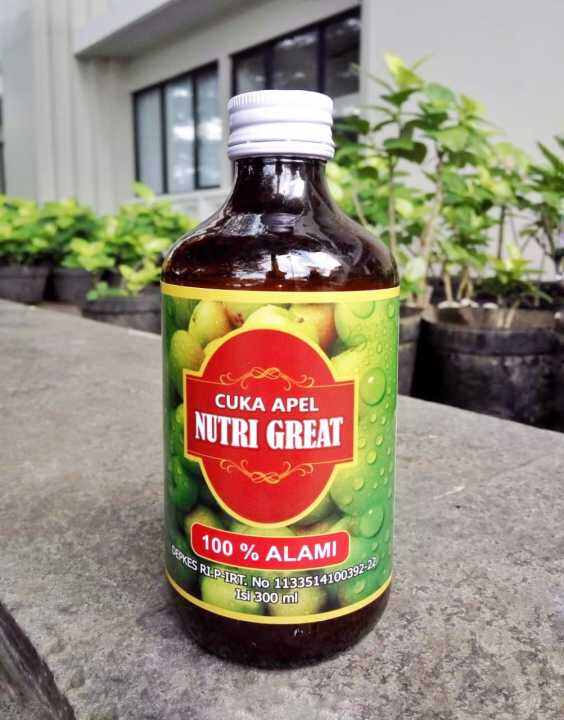 Cuka Apel Nutri Great Untuk Mengatasi Tekanan Darah Tinggi Lazada Indonesia