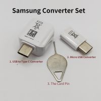 2022 Samsung Converter Set USB 3.0 To Type C OTG Adapter for Samsung Galaxy Note 20 Note10 S22 S10 Z Fold3 Tab S7 S6 Type C OTG