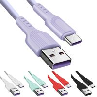 Kabel Usb Tipe C 1.5M untuk Huawei P30 P40 Pro Kabel Pengisian Daya Cepat Usb-c Pengisi Daya Lembut Kabel Data untuk Samsung S21 Ultra S20 Poco