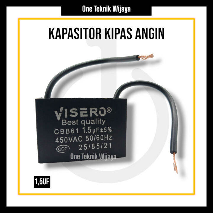 Kapasitor Kipas Angin 1,5uf 450V BERBAGAI MERK Lazada Indonesia