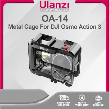 Ulanzi OA-14 Metal Cage For DJI Osmo Action 3 USA NEW 3204