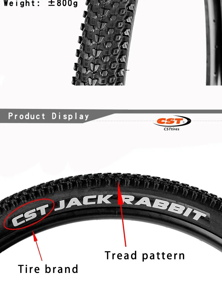 free shipping】CST 29 Inch Mountain Bike Tires 29*2.25 Off Road Folding Anti  Puncture Tires EPS 27.5*1.95 C1747N | Lazada Singapore