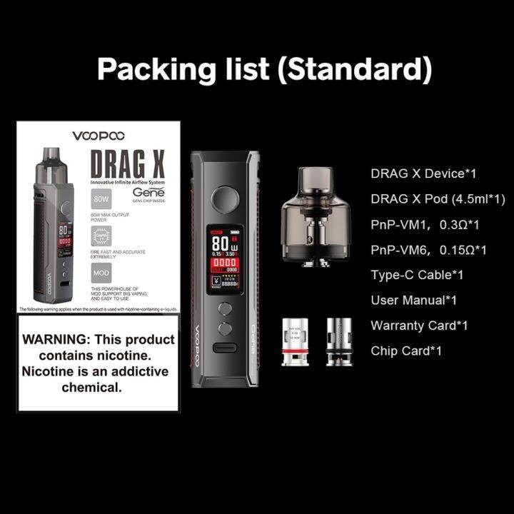 Drag X coil, DRAG X Pod Mod 80W with VM6 VM1 Coils,drag x occ,vm1for