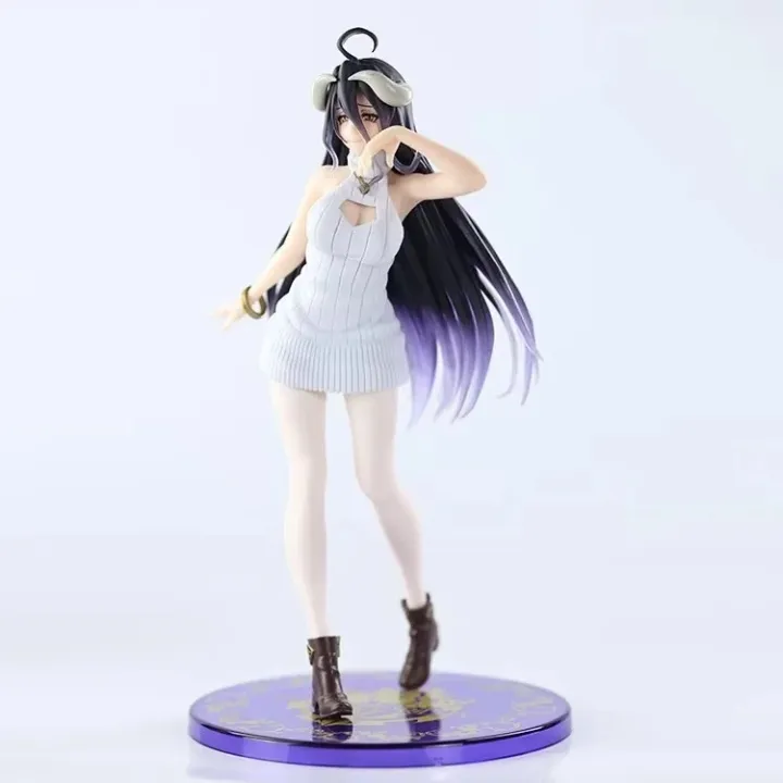 Toy Store Shop 22CM Overlord Albedo Anime Figure Dress Ver. Action PVC ...